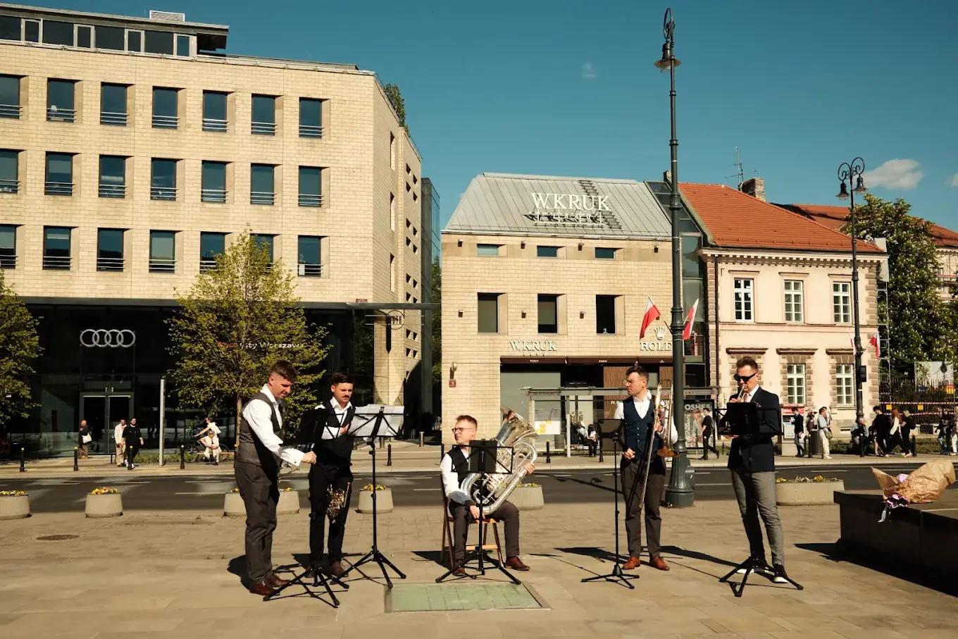 Profesjonalny kwintet dęty blaszany. Ekskluzywna oprawa muzyczna ślubów, eventów i bankietów w 100% na żywo.